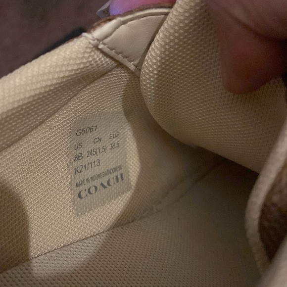 Coach sneakers - Picture 5 of 5
